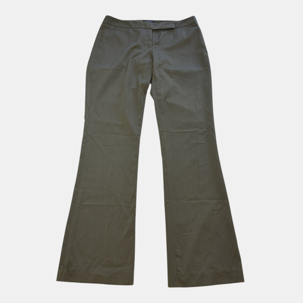 The Limited Drew Fit Khaki Flare Trousers