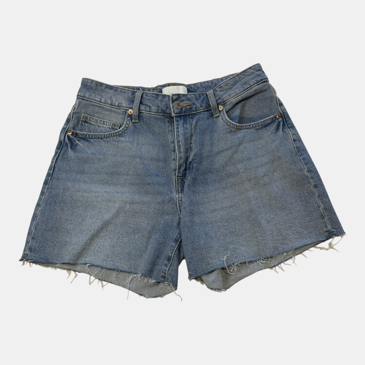 H&M High Waisted Denim Cutoff Shorts.