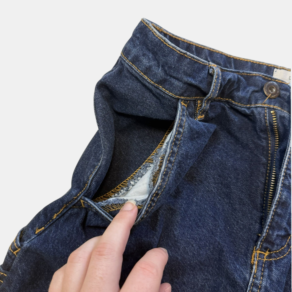 Cotton:On Cargo Denim Low-Rise Mini Skirt.