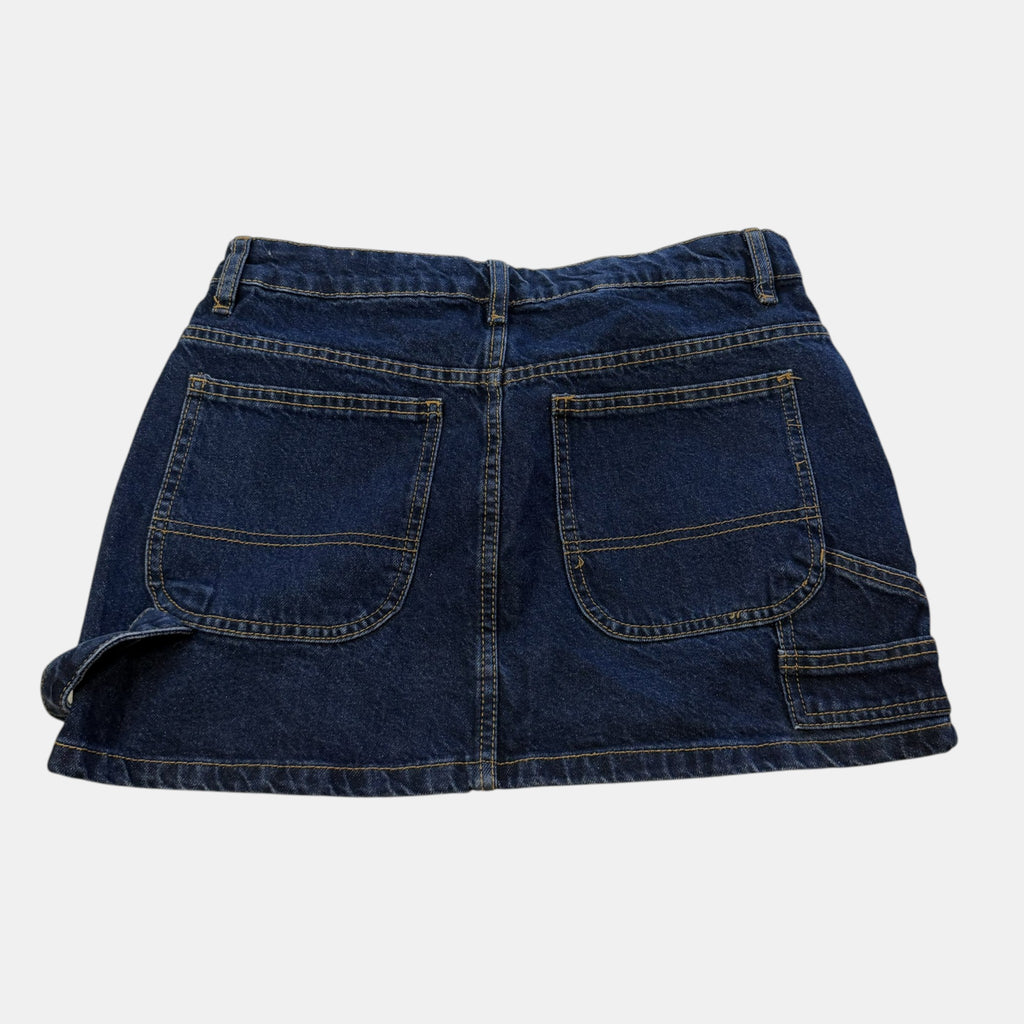 Cotton:On Cargo Denim Low-Rise Mini Skirt.