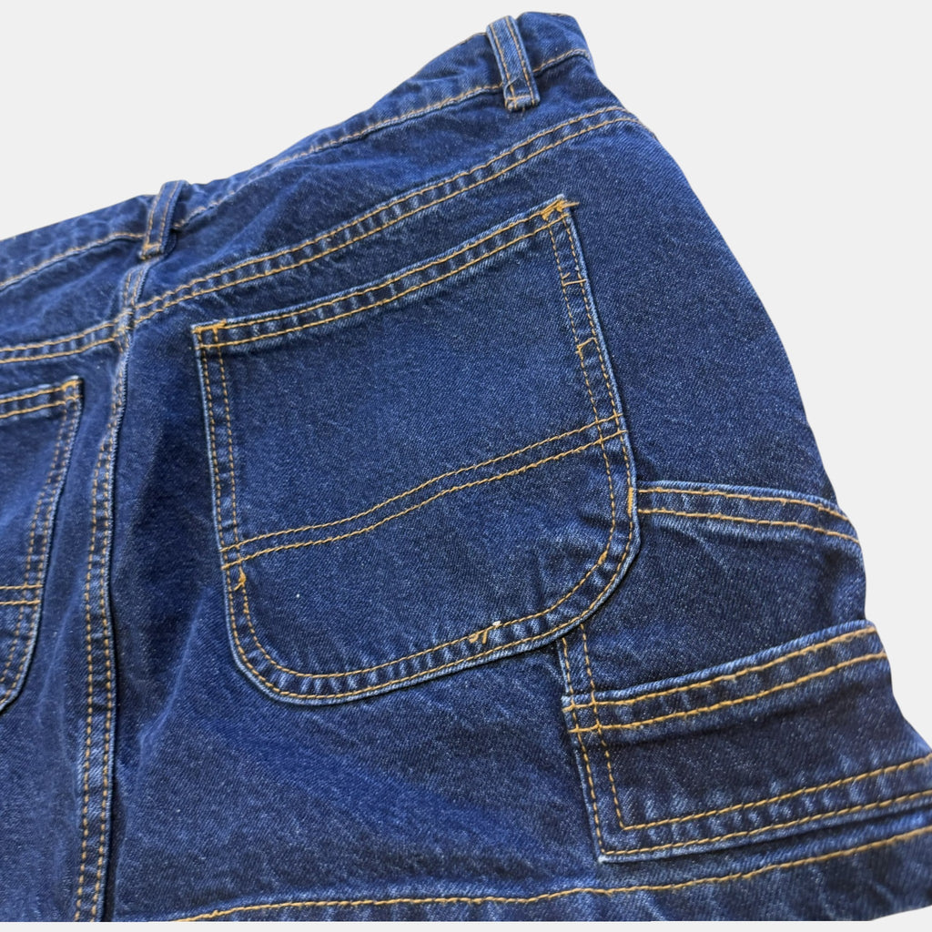 Cotton:On Cargo Denim Low-Rise Mini Skirt.