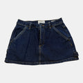 Cotton:On Cargo Denim Low-Rise Mini Skirt.