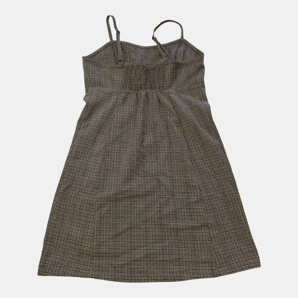 Plaid A-Line Camisole Dress.