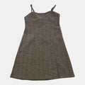 Plaid A-Line Camisole Dress.