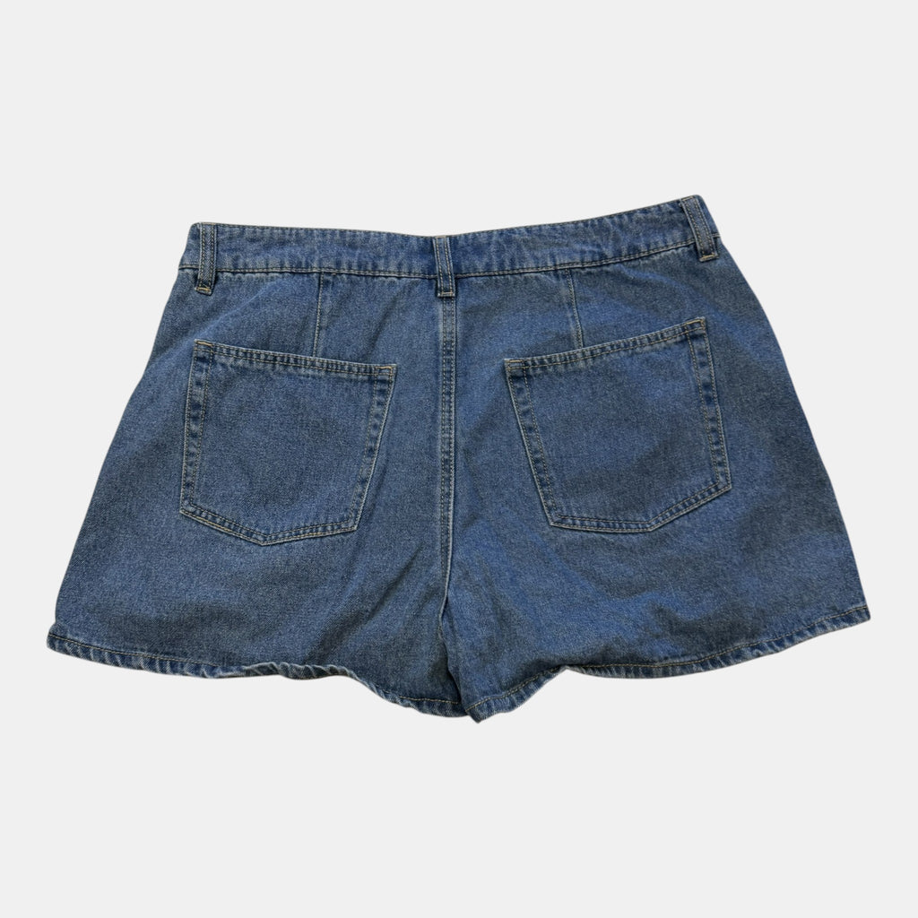 Jay Jays Demi Mid Wash Denim Asymmetrical Skort.