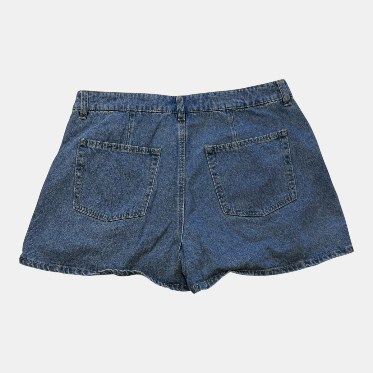 Jay Jays Demi Mid Wash Denim Asymmetrical Skort.