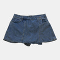 Jay Jays Demi Mid Wash Denim Asymmetrical Skort.