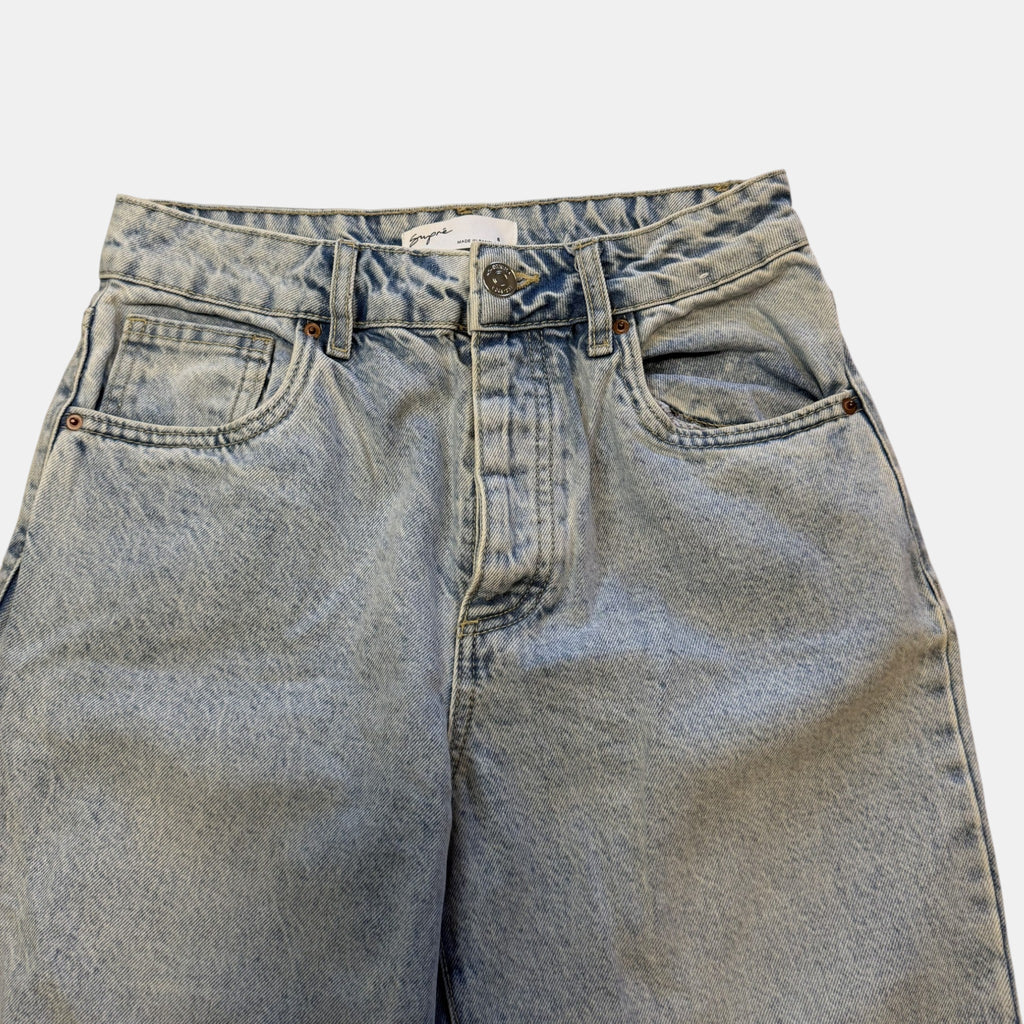 Acid Wash Denim Jeans.