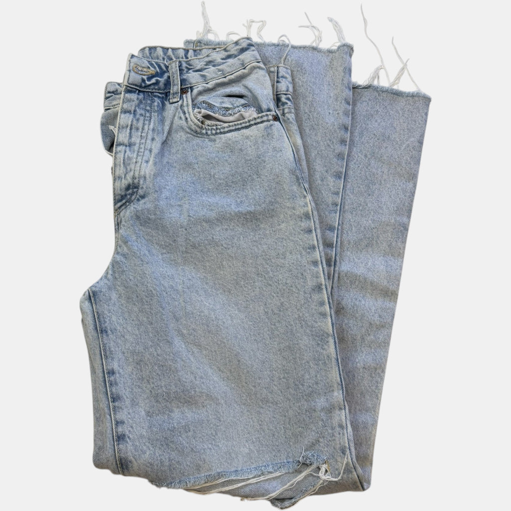 Acid Wash Denim Jeans.