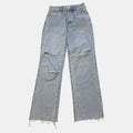 Acid Wash Denim Jeans.