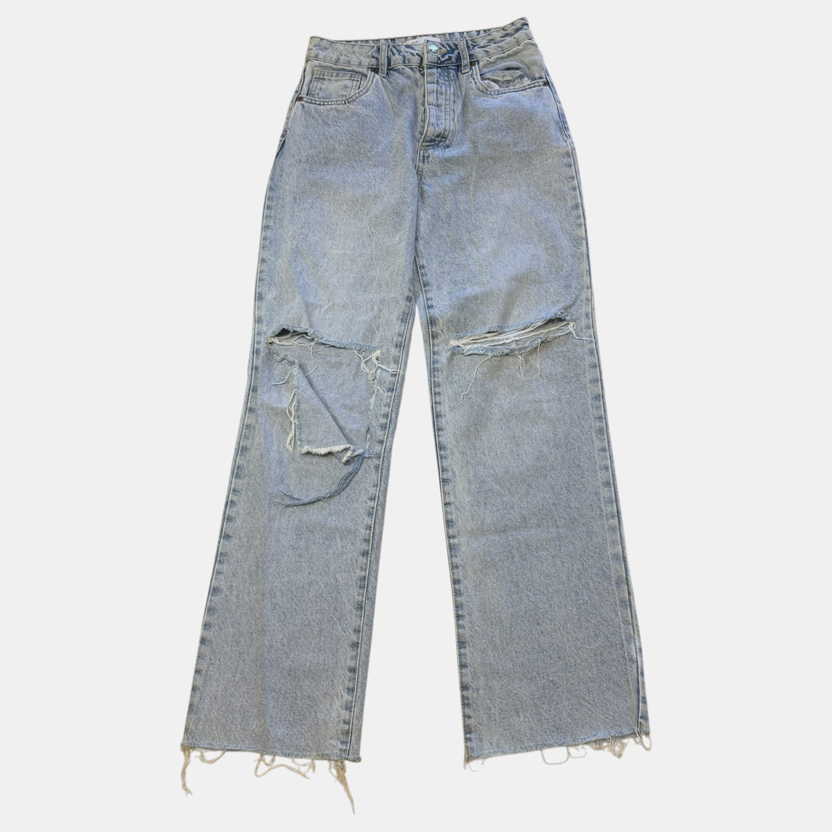 Acid Wash Denim Jeans.