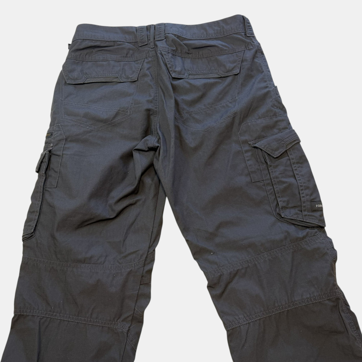Forclaz Decathlon Ecodesign Multi Pocket Hiking Cargo Trousers.