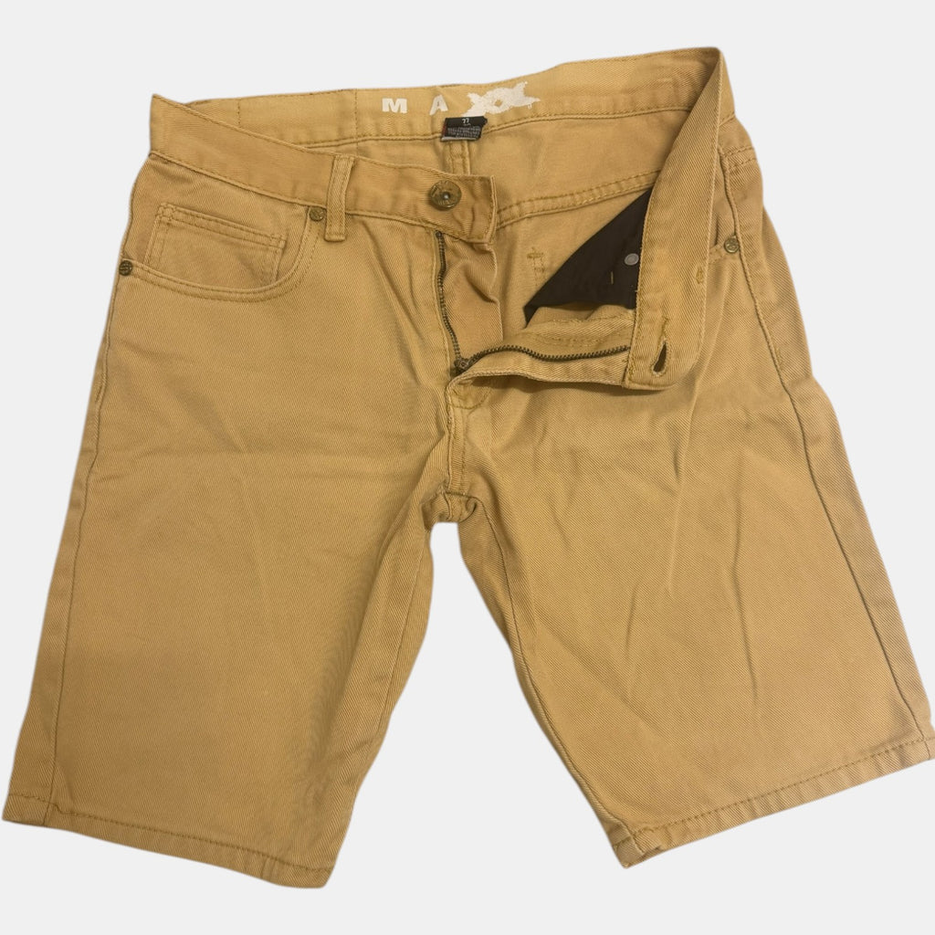 MAXX Mustard Yellow Denim Shorts