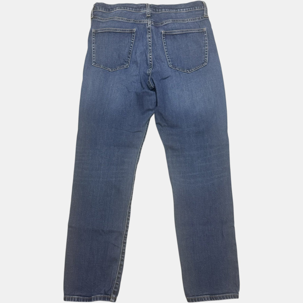 UNIQLO Mid-Blue Slim Straight Stretch Jeans