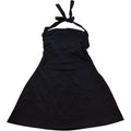 Supre Classic Black Halter Neck Mini Dress