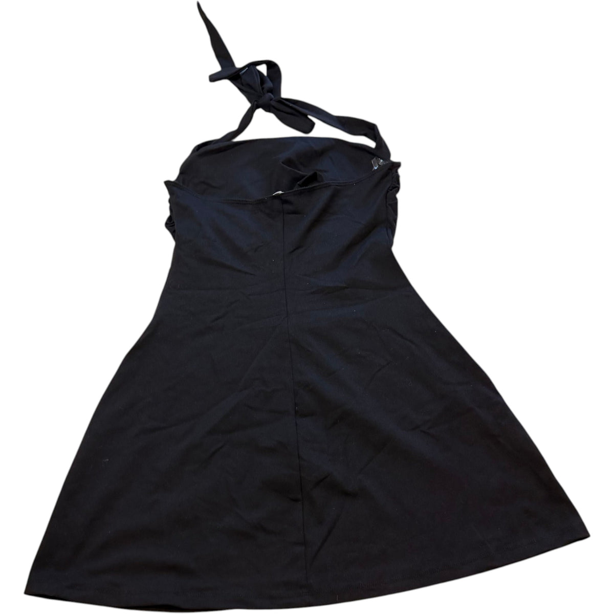 Supre Classic Black Halter Neck Mini Dress