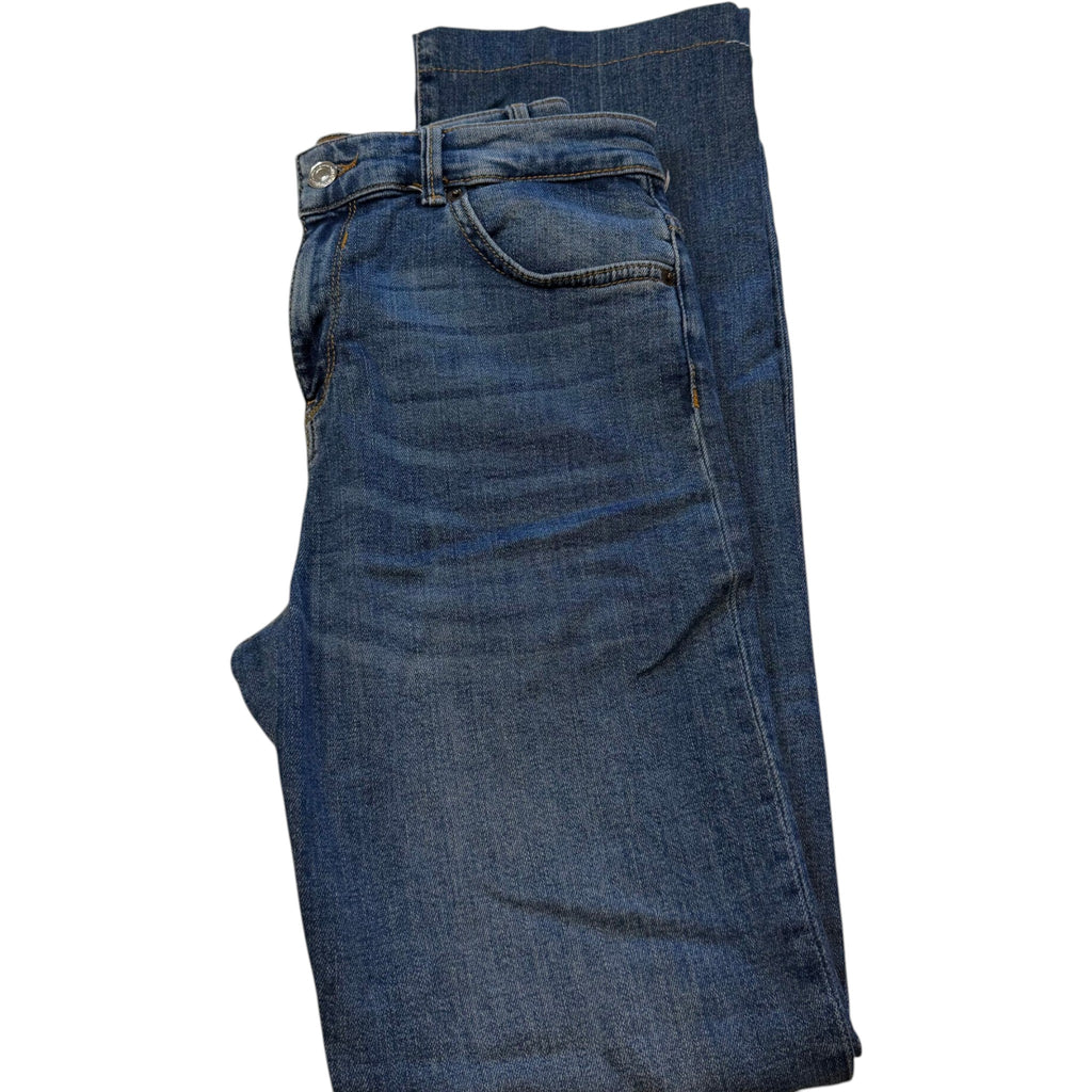 ZARA Woman Premium Denim Collection Wide Leg Jeans