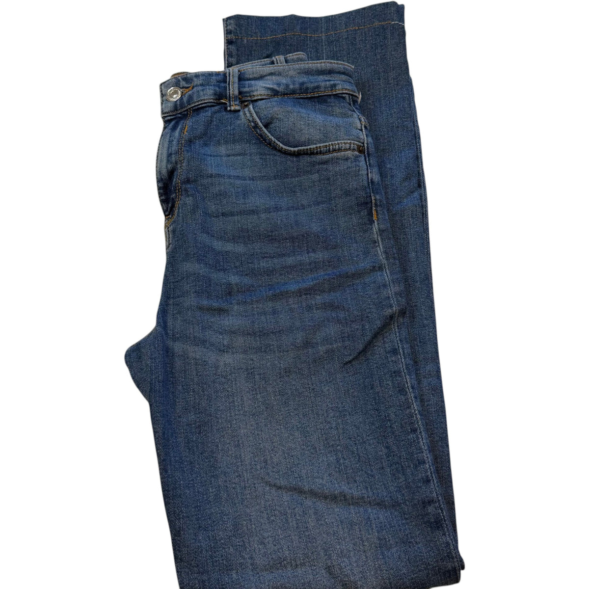 ZARA Woman Premium Denim Collection Wide Leg Jeans
