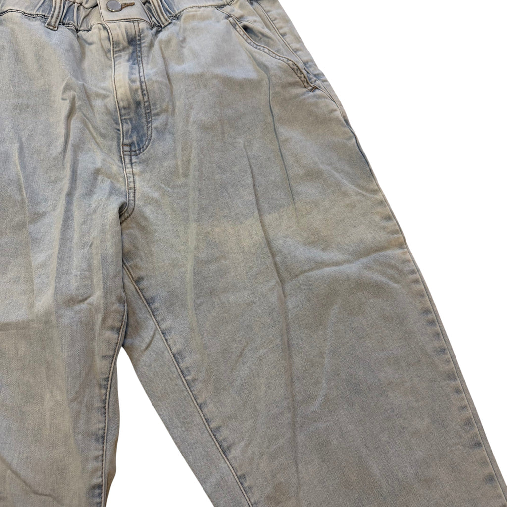 Just Jeans Light Wash Elastic Waist Jogger Jeans