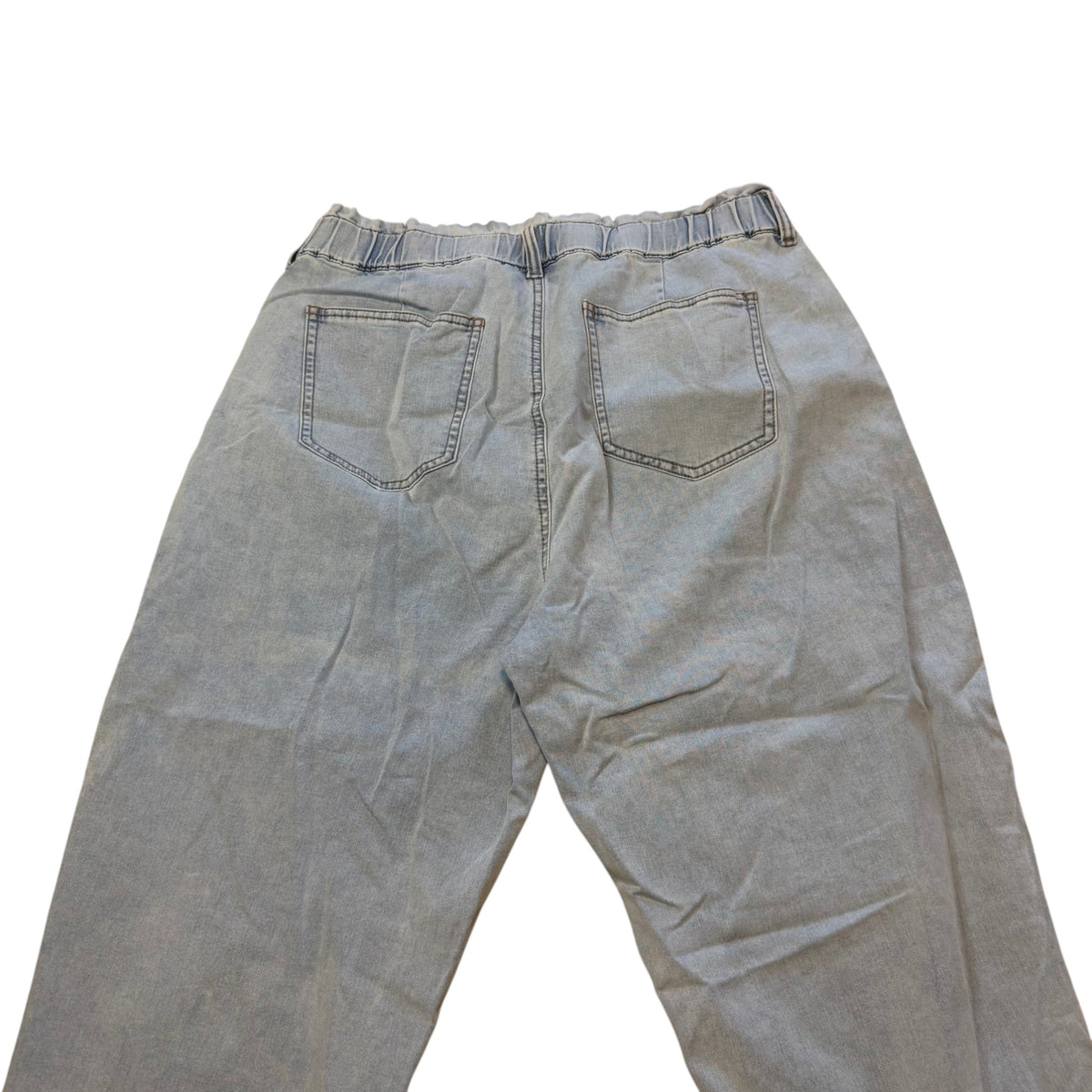 Just Jeans Light Wash Elastic Waist Jogger Jeans
