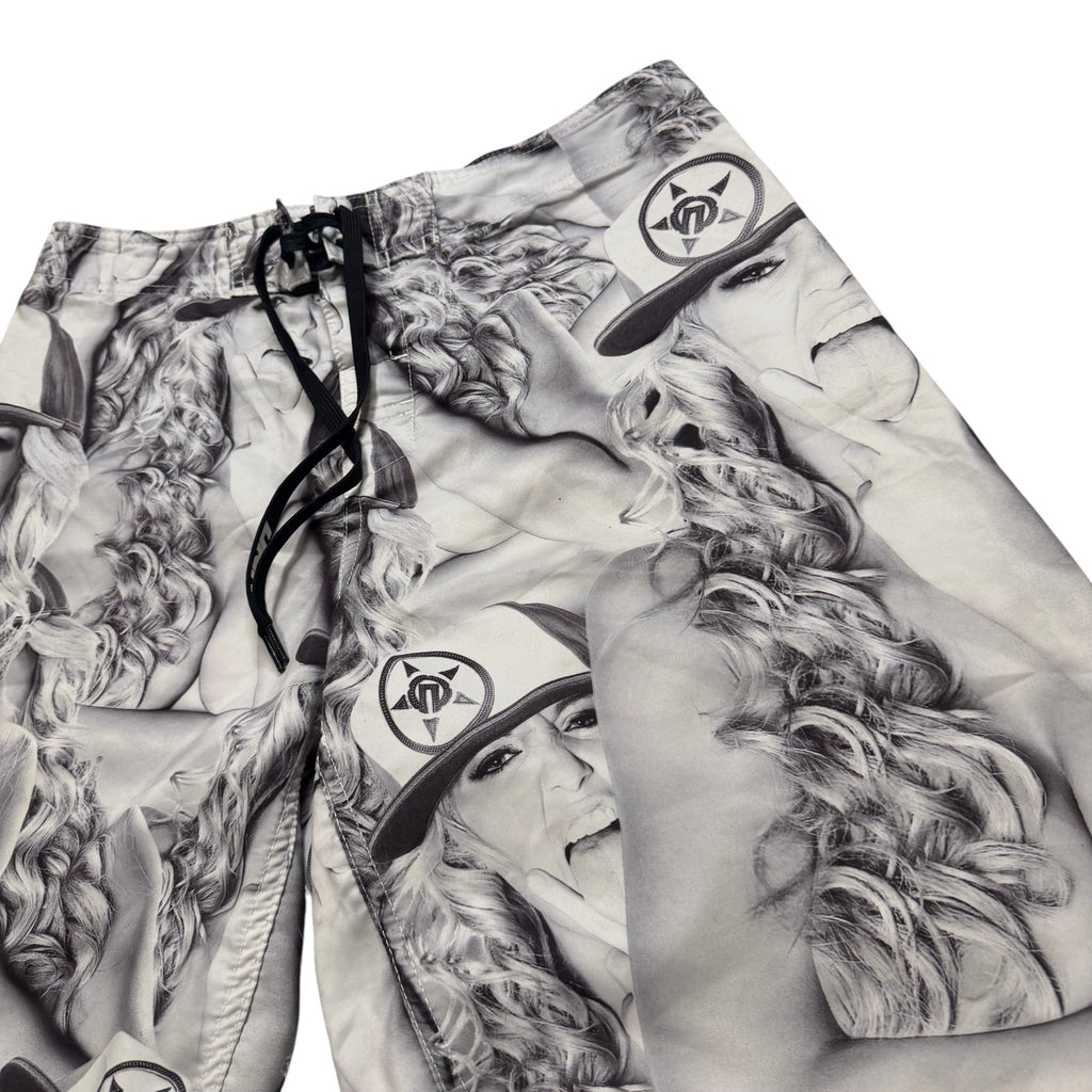 Unit Clothing All-Over Graphic Photo Print Board Shorts