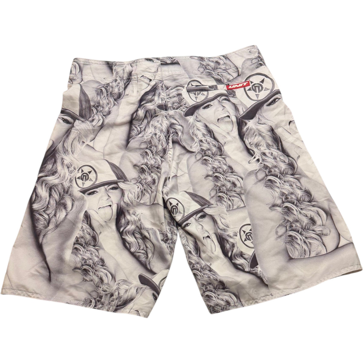 Unit Clothing All-Over Graphic Photo Print Board Shorts