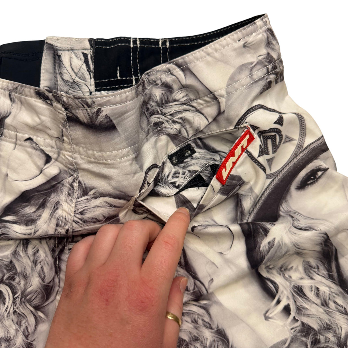 Unit Clothing All-Over Graphic Photo Print Board Shorts