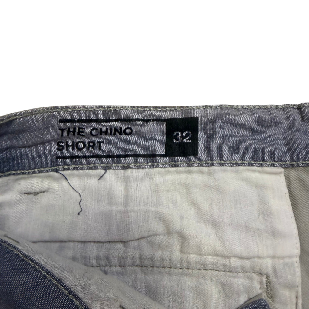 B Collection Classic Sage Grey Cotton Chino Shorts