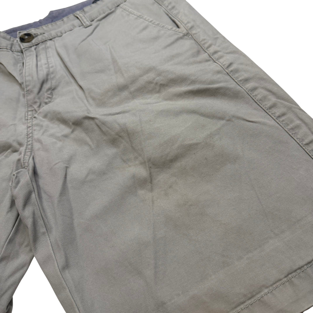 B Collection Classic Sage Grey Cotton Chino Shorts