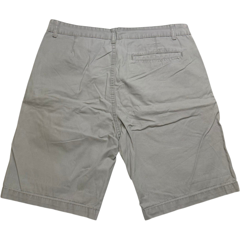 B Collection Classic Sage Grey Cotton Chino Shorts