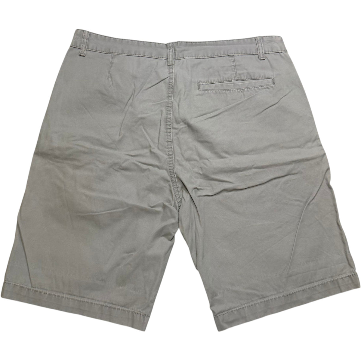B Collection Classic Sage Grey Cotton Chino Shorts