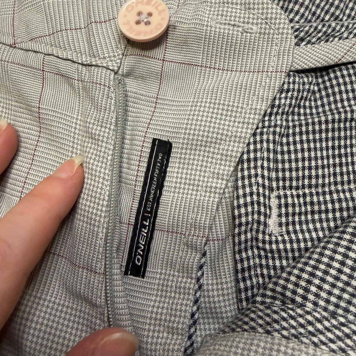 O'Neill "Est. Nineteen Fifty Two" Plaid Tech Walk Shorts
