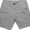 Maddox Classic Blue and White Striped Chino Shorts