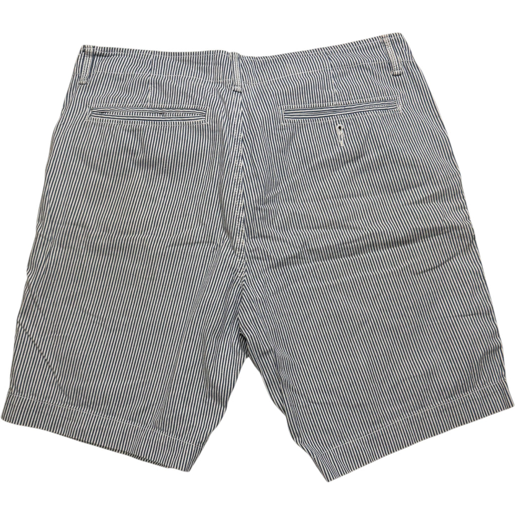 Maddox Classic Blue and White Striped Chino Shorts