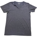 Industrie Triple Blend Heather Dark Grey V-Neck Tee