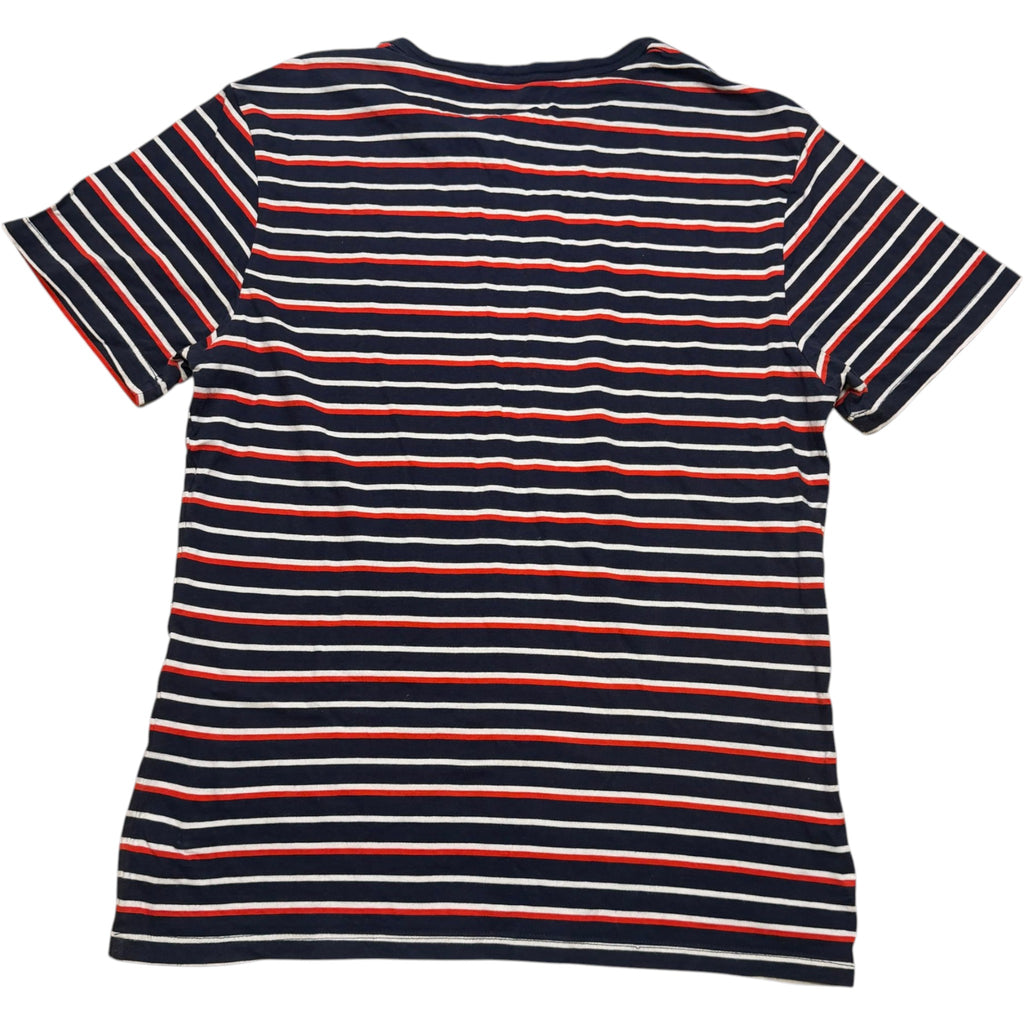 Champion Authentic Athleticwear Striped Embroidered Logo Tee