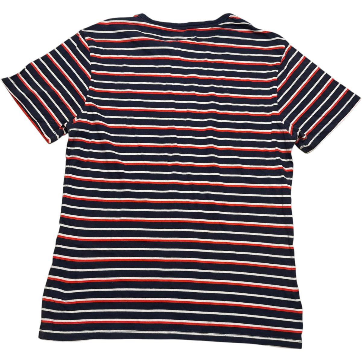 Champion Authentic Athleticwear Striped Embroidered Logo Tee