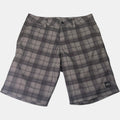 Carve Grey Plaid Hybrid Boardshorts Walkshorts