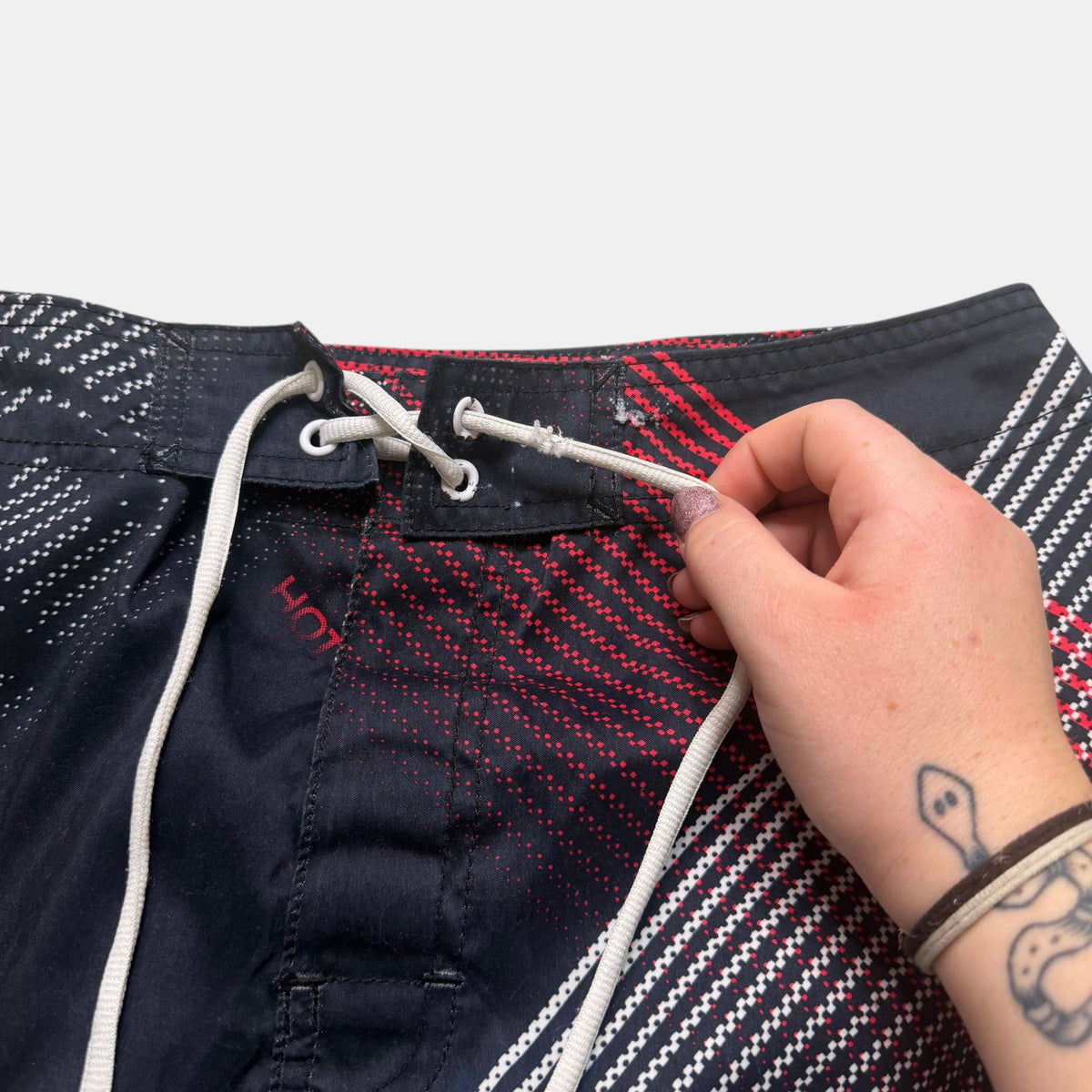 Hot Chilli Boardshorts Graphic Swim Trunks Boardies Black Red
