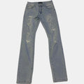 Jay Jays Ripped Super Skinny Distressed Denim Jeans Light Wash