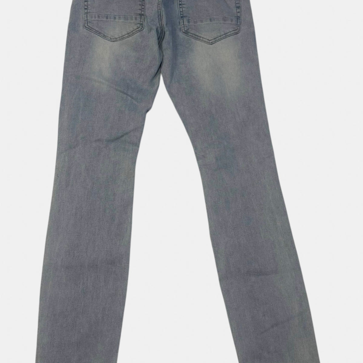 Jay Jays Ripped Super Skinny Distressed Denim Jeans Light Wash