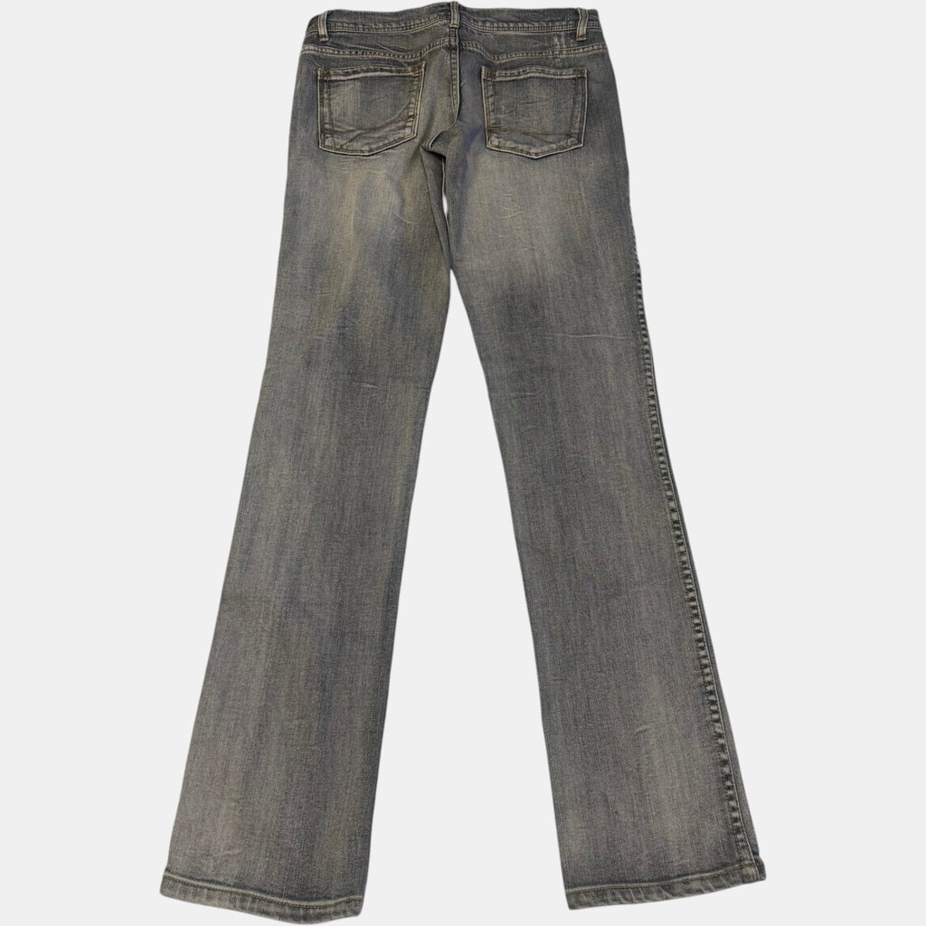 Effekt Wolfie Skinny Acid Wash Denim Jeans Grey Fade