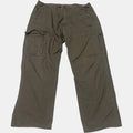Wolsey Multi Pocket Cargo Pants Wide Leg Utility Trousers Khaki Brown