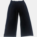 Anko Active Black Wide Leg Trackpants Ribbed Side Panel Lounge Pants